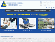 Tablet Screenshot of lexacaucho.com